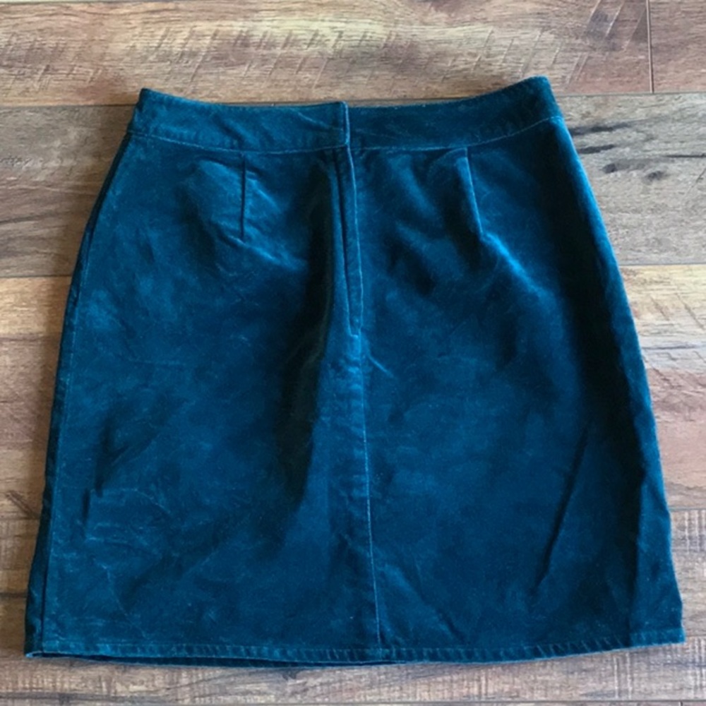 Vintage J crew velvet skirt - Picture 3 of 4